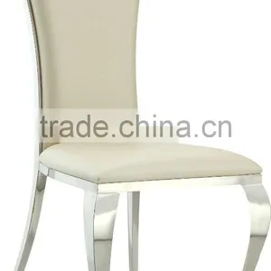 Luxury High Quality New Design Stainless Steel Dinning Chairs A02-2G thumbnail-4