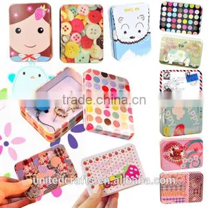 Storage Bag Multi-Style Card Pill Case Iron Tin Mini Jewelry Box Xmas New Gift thumbnail-1