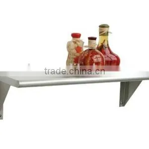 Seville Classics 24-Inch by 8-1/4-Inch Stainless Steel Wall Shelf thumbnail-1