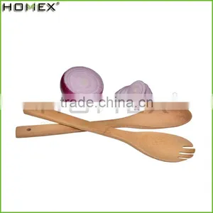 Multi Shape Cooking Customer Bamboo Kitchen Utensils thumbnail-2