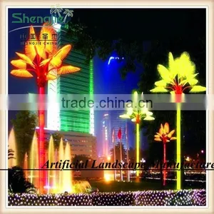 Led Palm Trees for Park Decoration,large Size Led Palm Tree Decor thumbnail-1