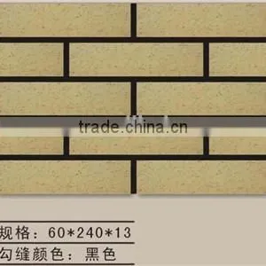 Jiangsu Thin Clay Tile/brick for Outdoor Wall Decoration thumbnail-1