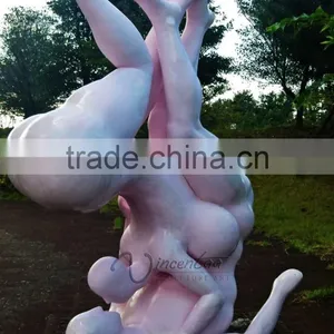 Wholesale Garden Statue Resin Craft Life Size Erotic Sculpture thumbnail-4