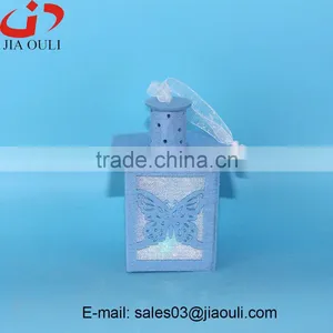 New Design Easter Decorations With LED Light Non-woven House and Chimney Shape Hanging Decorations thumbnail-2