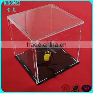 Transparent Acrylic Cover for Toy , Plexiglass Dust Cover ,perspex Display Box thumbnail-3