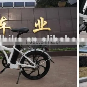 CE 36V 250W Foldable Electric Folding Bike One-piece Aluminum Alloy Wheel thumbnail-4