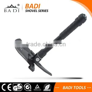 Chinese Military Outdoor Fold Survival Shovel With Compass on the Handle thumbnail-1