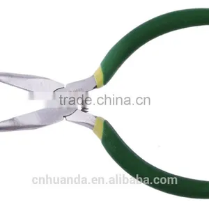 Multifuctional Mini Bent Nose Plier With Dipped Handle thumbnail-1