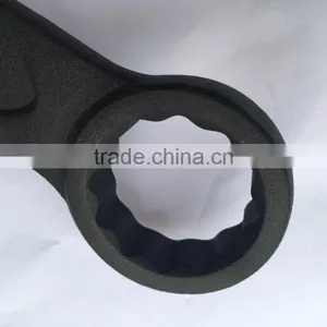 17MM Striking Box Wrench DIN7444 Hammer Striking Ring Slogging Spanner HandWare Power Tools Carbon Steel 45# 40Cr thumbnail-2