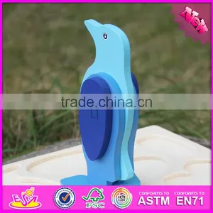 Новый продукт 2017 года. DIY 3D деревянные паззлы с изображением пингвина - животного. W14G041 thumbnail-2