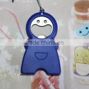 3 in 1 Cheap Bottle Opener Key Chain With Measure Tape and Led as Seen on tv thumbnail-1