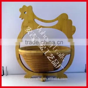 Natural Bamboo Fruit Basket for Healthy Life thumbnail-3