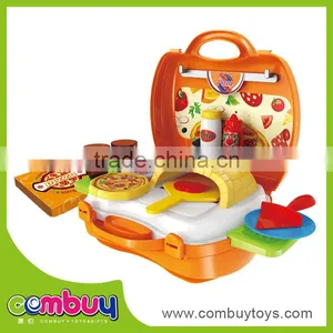 High Quality Plastic Pretend Play Kitchen Toy Plastic Pizza Box thumbnail-1