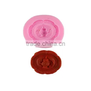Silicone Cake Mould Chocolate Mould Cake Baking Tool Cake Decorating Mold - Small Teapot 1688 Agent thumbnail-1