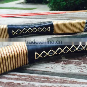 11.11 Discount 130cm 30lbs Handmade Archery Wood/epoxy Traditional Archery Bows thumbnail-4
