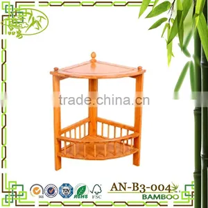 Aonong Bamboo Originality Plant Stand Garden Shelf Flower Pot Display Rack thumbnail-1