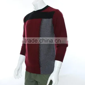 2015 Winter Sweater for Men With Cashmere /polyester ,mutil Colors Latest Design Winter Sweater for Winter thumbnail-4