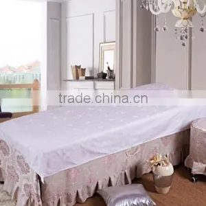 Cotton/polycotton/polyester Massage Fitted Sheet for Spa/beauty Salon thumbnail-3