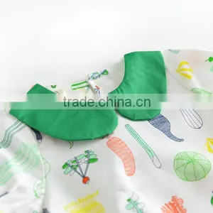 2017 Hot Sale Vegetables Printing Short Sleeve Bodysuits for Infant thumbnail-3