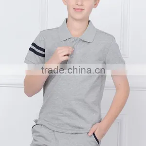 College Installed 2017 New Summer Boys' OLY Sports Short Sleeved Pieces of Two thumbnail-3