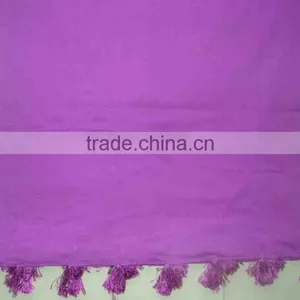 Ombre Dyed Cotton Scarf thumbnail-2
