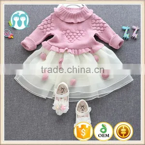 Sweaters Dresses for 1years Old Xmas Items Adorable Dresses for Children 1-6 Years Old Christmas Popular Clothes Sweaters Hot thumbnail-1