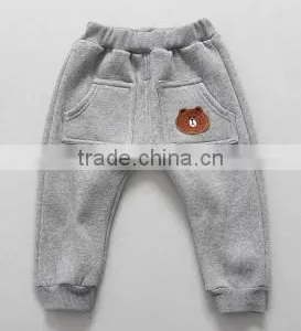 Wholesale Kids Fashion Pants New Designs Cheaper Customs Printed Pants for Kids KM0699 thumbnail-1