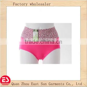 Good Design on Stock OEM Free Size Hign Cut Bamboo Women Underwear thumbnail-1