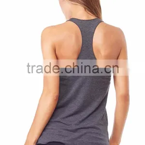 New Fashionable Breathable Organic Yoga Stringer Vest thumbnail-4