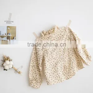 Child Clothes 1-7 Years New 2017 Wholesale Autumn Full Sleeves Girls Kids Solid Blouse (pick Size) Baby Wear Clothes thumbnail-2