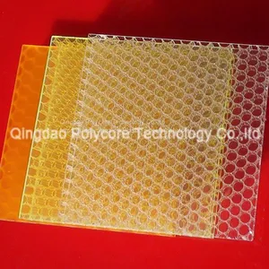 Waterproof Light Weight Stiffness Strength PC Honeycomb Core thumbnail-5
