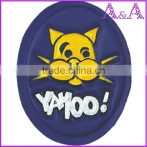 2017 High Quality Printing Pvc Rubber Eco-Friendly 3d Patch Clothing Label thumbnail-3