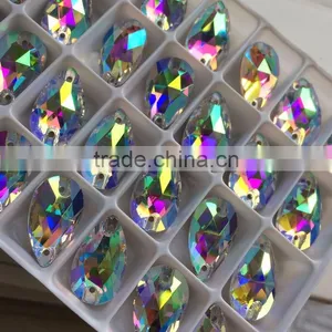 2017 Flat Back Sew on Rhinestones Crystal Stones for Dress thumbnail-6