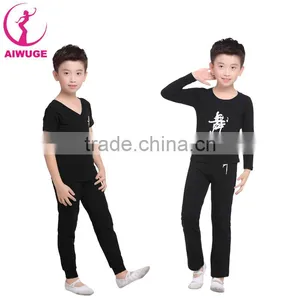 Boys Sportwear Dancewear Top Pant Sets Child Casual Loose Sportwear thumbnail-2