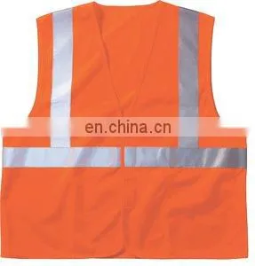 Custom Orange Body Guard[REG] Class 2 Solid Vest thumbnail-1