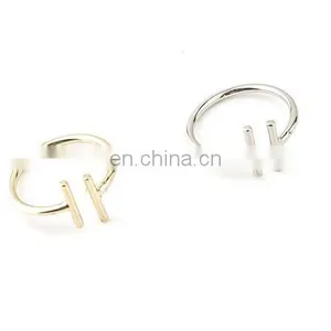 Fashion Top Of Finger Over The Midi Tip Finger Above The Knuckle Open Ring thumbnail-4