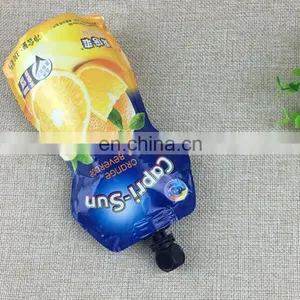 Hot Sale Custom Shape Stand up Resealable Juice/milk/liquid Stand up Pouch With Spout thumbnail-4