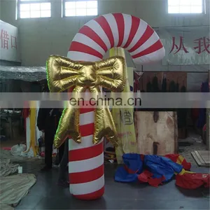 Christmas Decoration Airblown LED Inflatable Christmas Candy Stick/ Candy Cane thumbnail-1