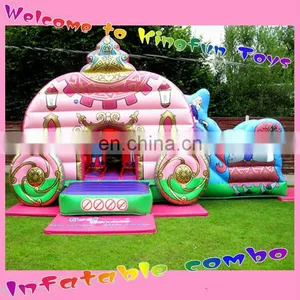 Luxury Carriage Inflatable Pricess Combo thumbnail-1