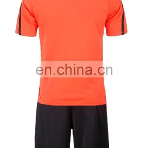 2016 Top Sale Men Sublimation Orange Color Soccer Uniform Design thumbnail-2