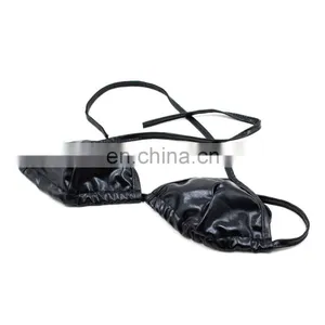 Open Bust & Crotchless Sex Teddy Sex Bondage Lingerie Leather Sexy Body Harness thumbnail-4