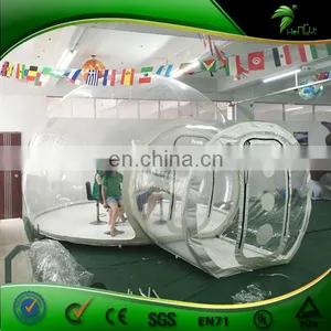 2016 Giant Inflatable Transparent Tent / Clear Bubble Tent / Outdoor Camping Bubble Tent For Sale thumbnail-2