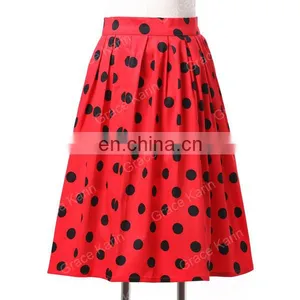 19 Colors ! Grace Karin Colorful Cheap Occident Short Retro Vintage Dress Women Vintage Cotton Skirt CL6294-1# thumbnail-2