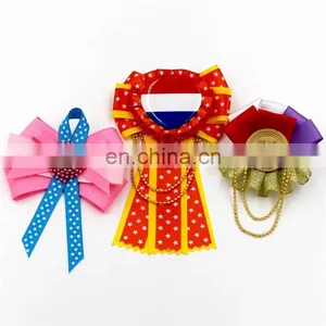 New Party Supplies Custom Various Pleasant Porcelain Decorative Flowers Ribbon Bow thumbnail-3
