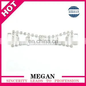Brass Crystal Rhinestone Connector for Shoes/bikini/swimwear thumbnail-2