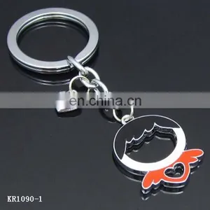 Cute Little Angel Girl Metal Key Chain -KR1098 thumbnail-2