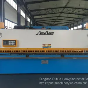Amd-357 CNC Hydraulic Sheet Shearing Machine thumbnail-1