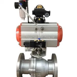 Electric Gate Valve Diameter 25mm / 30mm With Connection Flange thumbnail-1