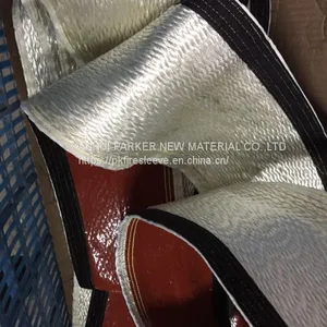 Silicone Fiberglass Firesleeve With Velcro Hook Loop Closure thumbnail-5