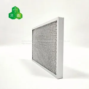 Oil Fume Removal Filter Manufacturer Customized Aluminum Foil Primary Filter thumbnail-5